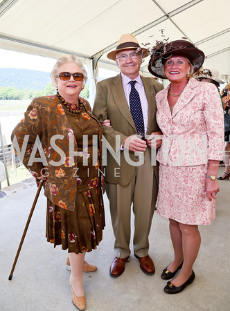 Jacqueline Badger Mars, Douglas and Queenie Kemmerer. Photo by Tony Powell. NSLM 2013 Benefit Polo Match and Luncheon. Llangollen Estate. September 15, 2013-M