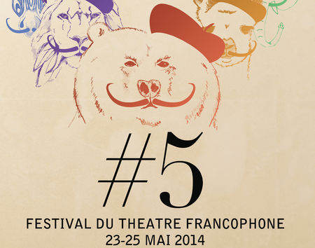 affiche festival theatre francophone
