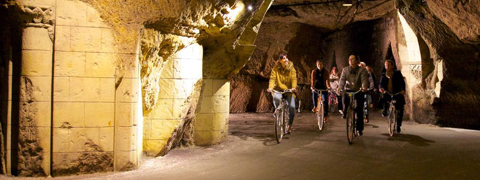 Visite des caves à vélo bandeau